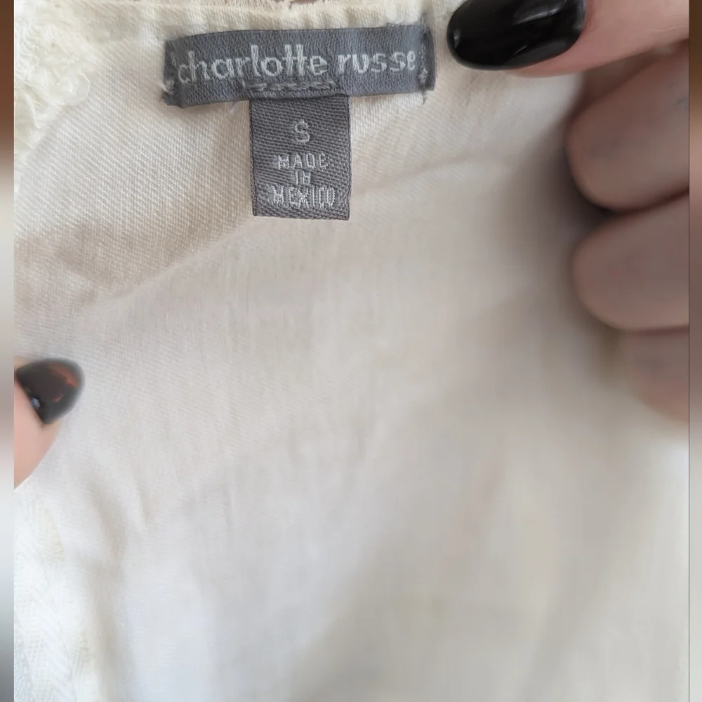 Charlotte Russe Strapless Crop Top - Picture 6 of 6